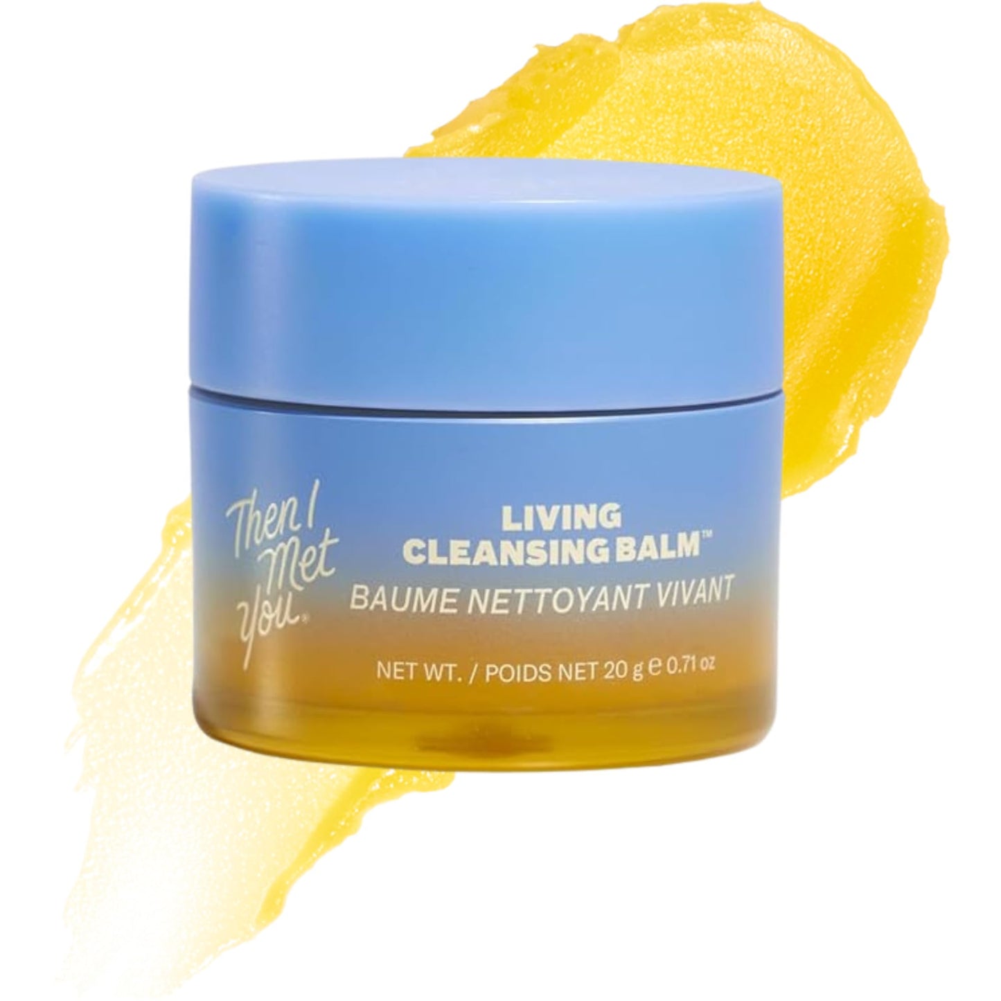 Then I Met You Living Cleansing Balm, Makeup Remover, Cleansing Oil, Face Cleanser, Melts Makeup & Sunscreen, Non-Stripping Zero Residue Oil Cleanser, First-Step Clean Vegan Korean Skincare