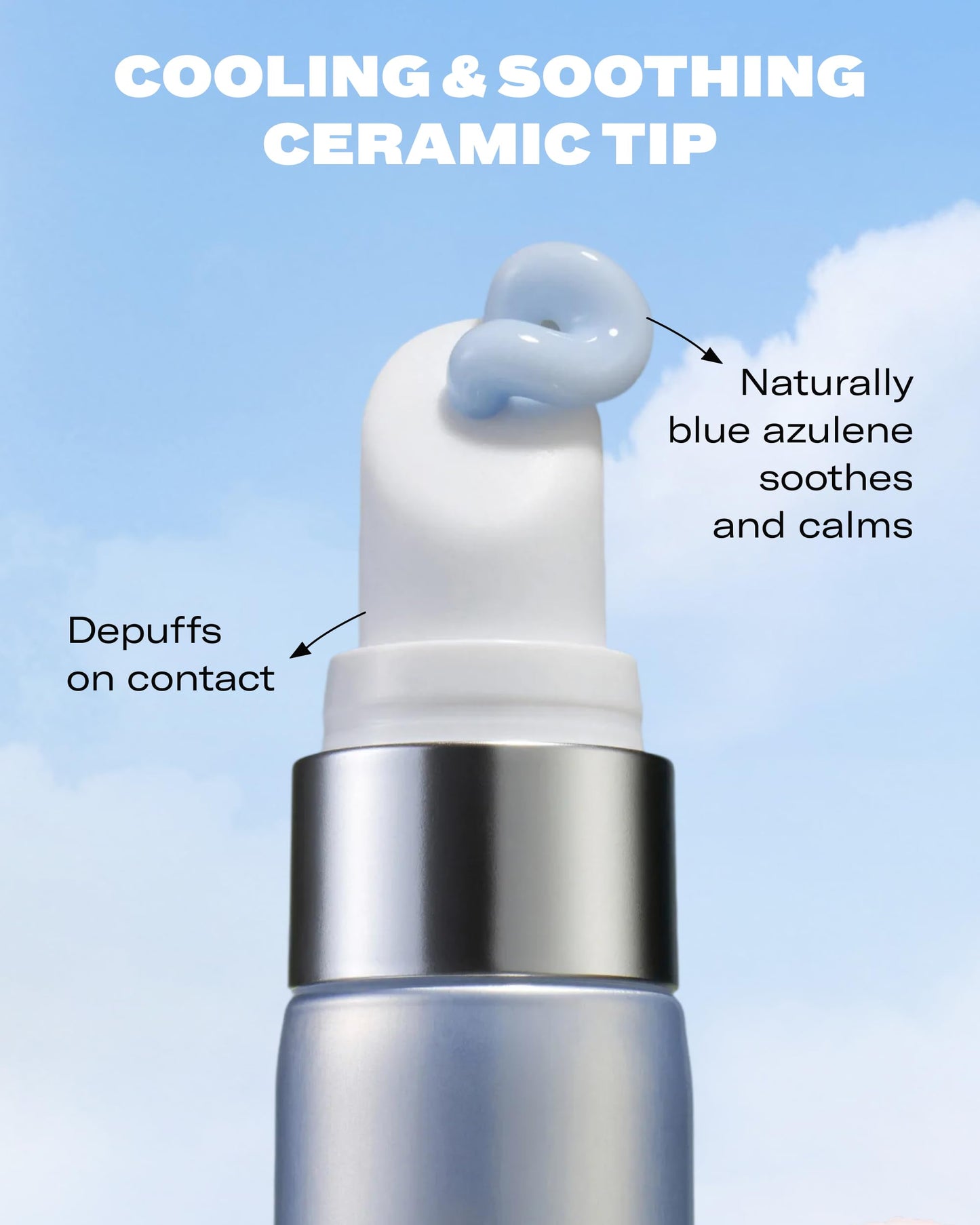 Then I Met You Snail Mucin Eye Cream, Korean Skincare for Dark Circles, Puffy Eyes, Fine Lines & Dehydrated Skin, Firming, Brightening and Plumping Treatment with Volufiline* & Caffeine, 0.51 oz
