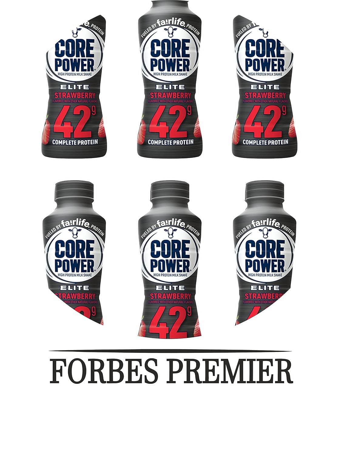 Fairlife Core Power Protein Shake, Natural Flavor Ready to Drink Protein Shake, The best Strawberry Protein Shakes, 14 fl oz , 42gm (Strawberry flavor, Pack of 6 Bottles) protein, beverages, fairlife protein strawberries