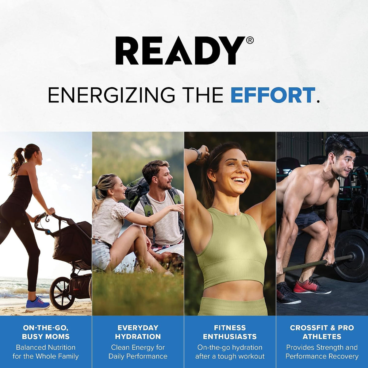 Ready Clear Protein Water, Mixed Berry, 20g Whey Protein Isolate, 12 Pack