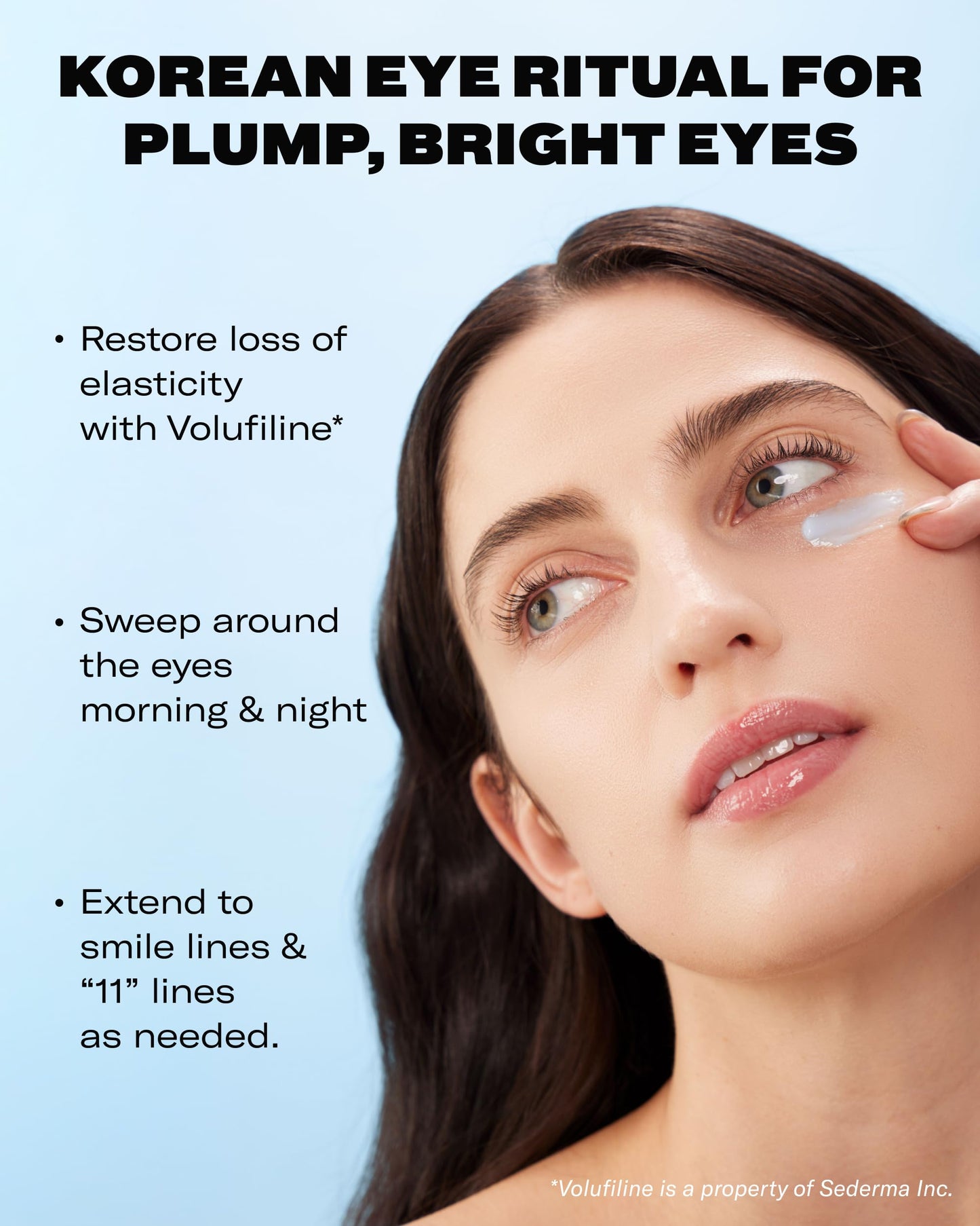 Then I Met You Snail Mucin Eye Cream, Korean Skincare for Dark Circles, Puffy Eyes, Fine Lines & Dehydrated Skin, Firming, Brightening and Plumping Treatment with Volufiline* & Caffeine, 0.51 oz